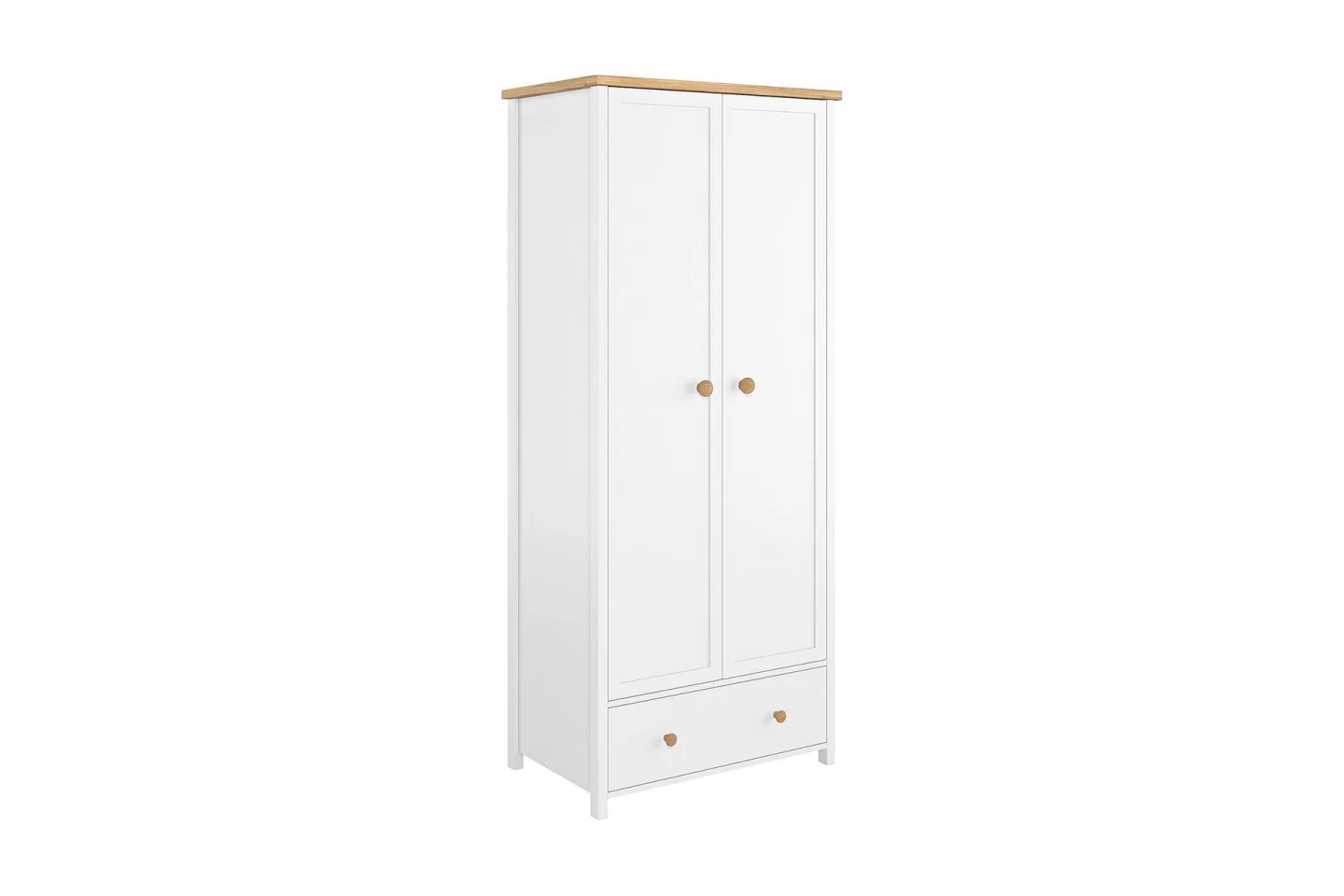 Story Garderob 85x52x196 cm - Vit