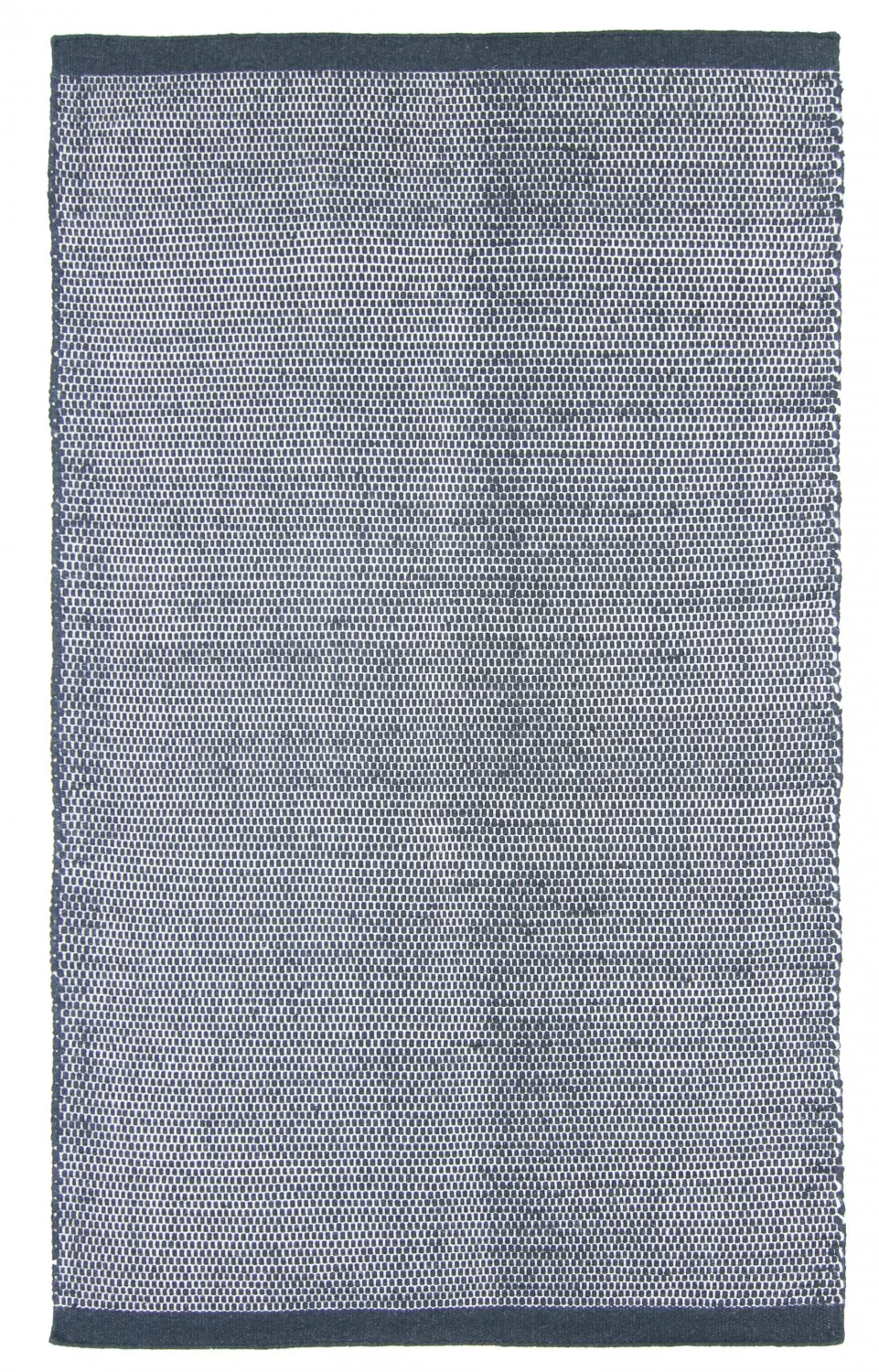 Ullteppe - Coastal (sort/hvit) (Størrelse: 200 x 290 cm)