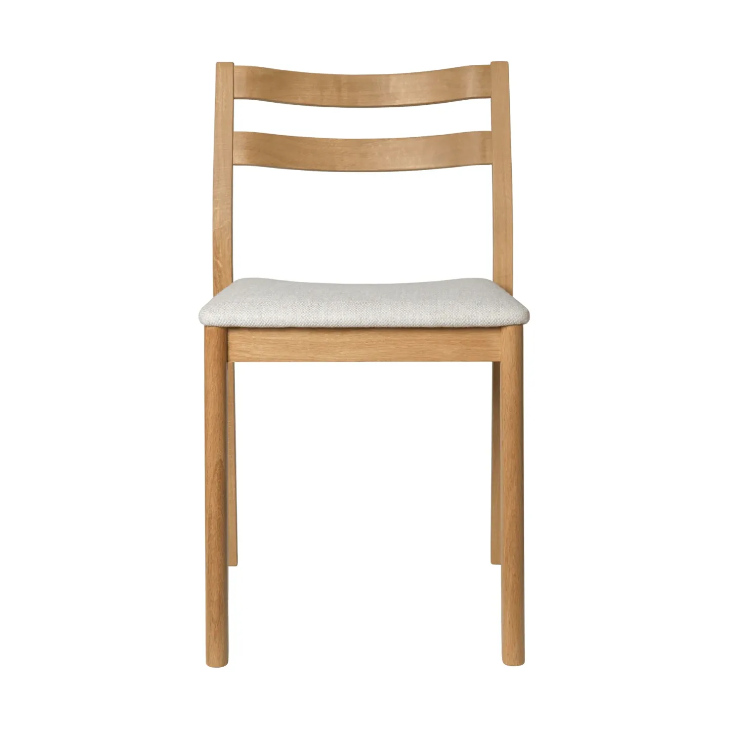 Ferm Living Boda Stuhl Gepolsterter Sitz, Eiche-off-white