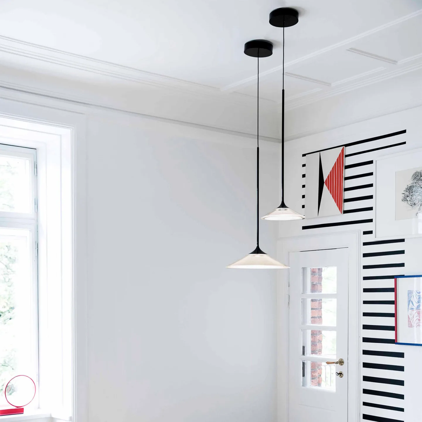 Orsa LED 35 Pendel Black - Artemide Orsa 35 - Stue - Moderne - Plastik - Med én lyskilde