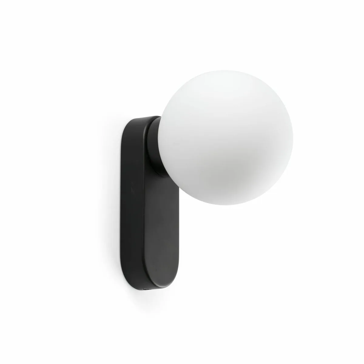 Faro Barcelona - Mabe 16cm - Badrumslampa - Svart