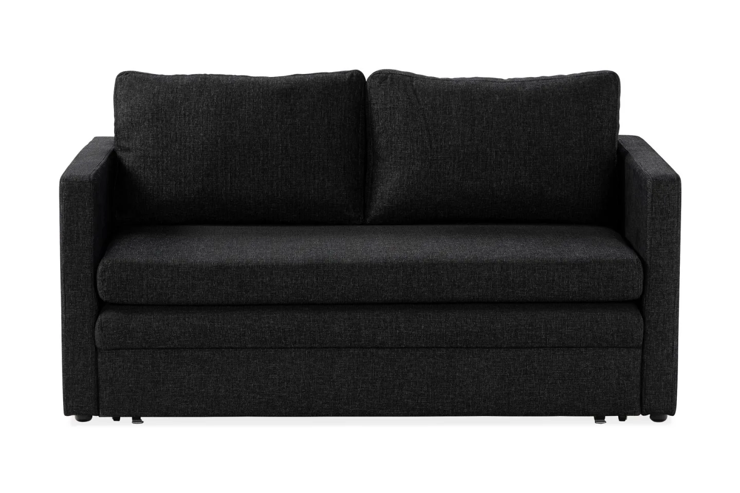 Willhelm Liten Bäddsoffa 2-sits Framåtbäddad - Mörkgrå