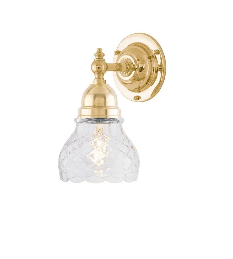 Karlskrona lampfabrik - Adelborg - Karlskrona lampfabrik - Mässing