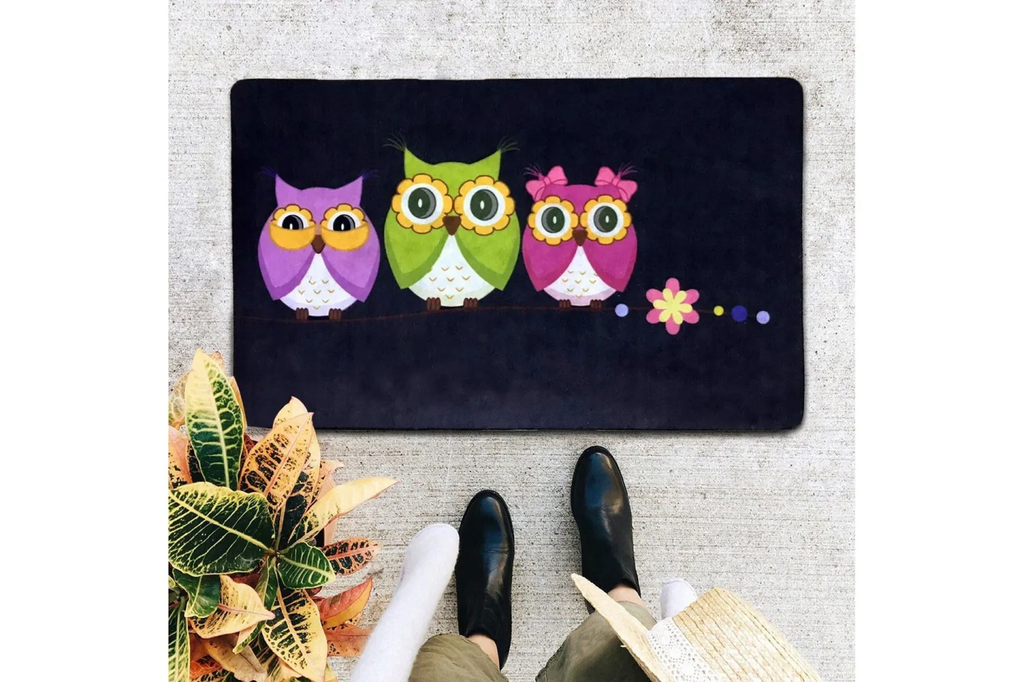 Chilai Dörrmatta 45x70 cm - PVC/Multifärgad