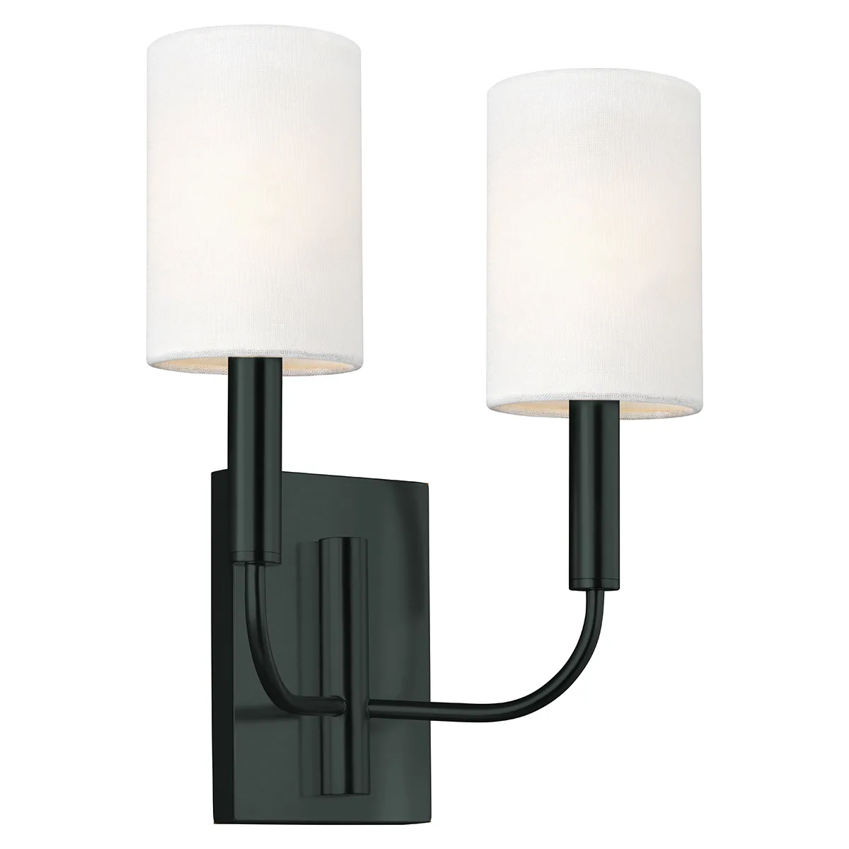 Elstead Lighting - Brianna 36cm - Vägglampa - Svart