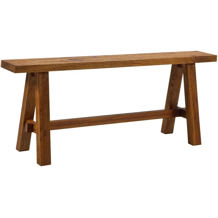 Hasena Bank Massiva-Box Wildeiche Holz B 110 H 45 cm