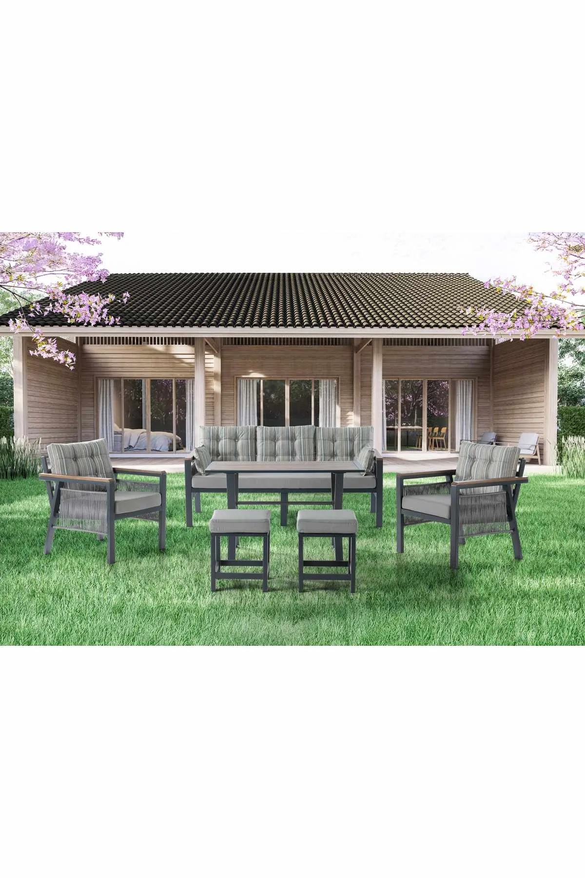 Miu Loungegrupp Utomhus -