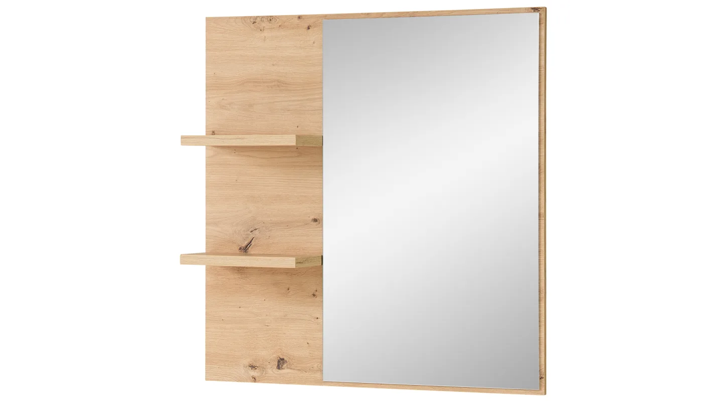 Wandspiegel Artisan Eiche 78 x 80 cm - BARI