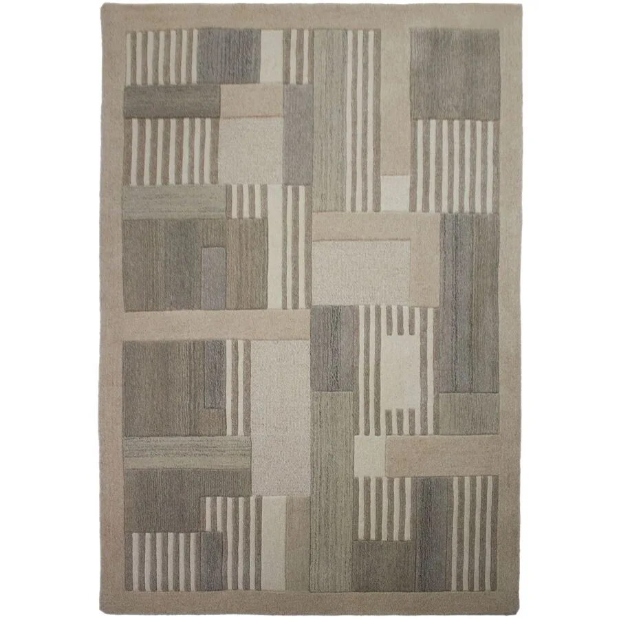 Teppich Vailor Natur 100% Wolle 200 x 300 cm
