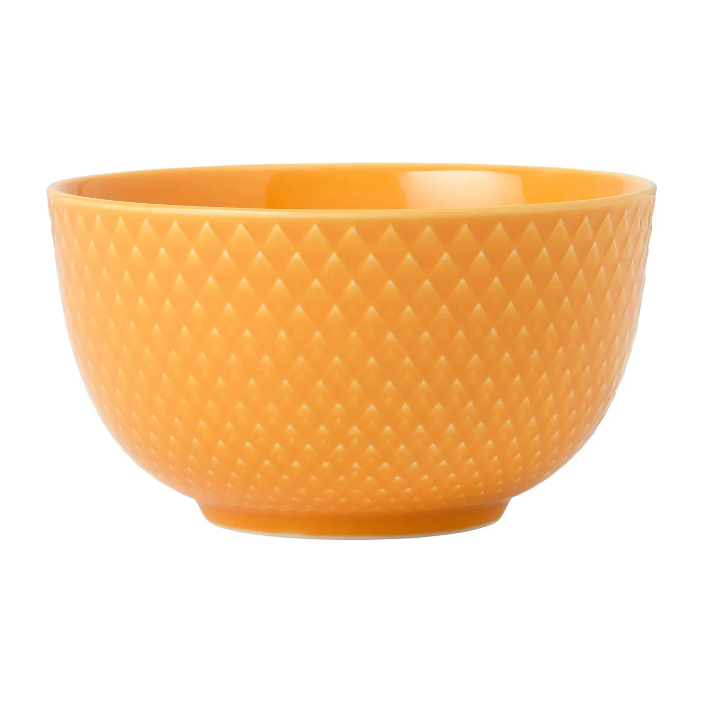 Lyngby Porcelæn Rhombe Schale Ø11cm Gelb