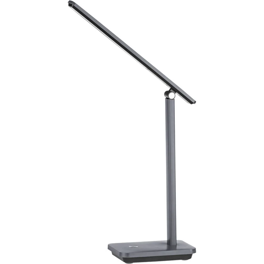 Eglo Tischlampe Iniesta Grau/Schwarz Kunststoff 3.5 cm 35 cm - LED - LED Energiesparlampen