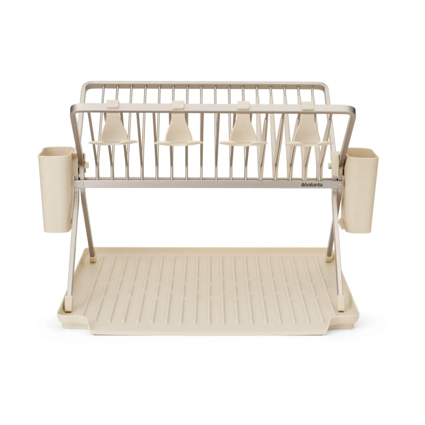 Brabantia Sinkside zusammenklappbarer Geschirrkorb 51cm Soft Beige