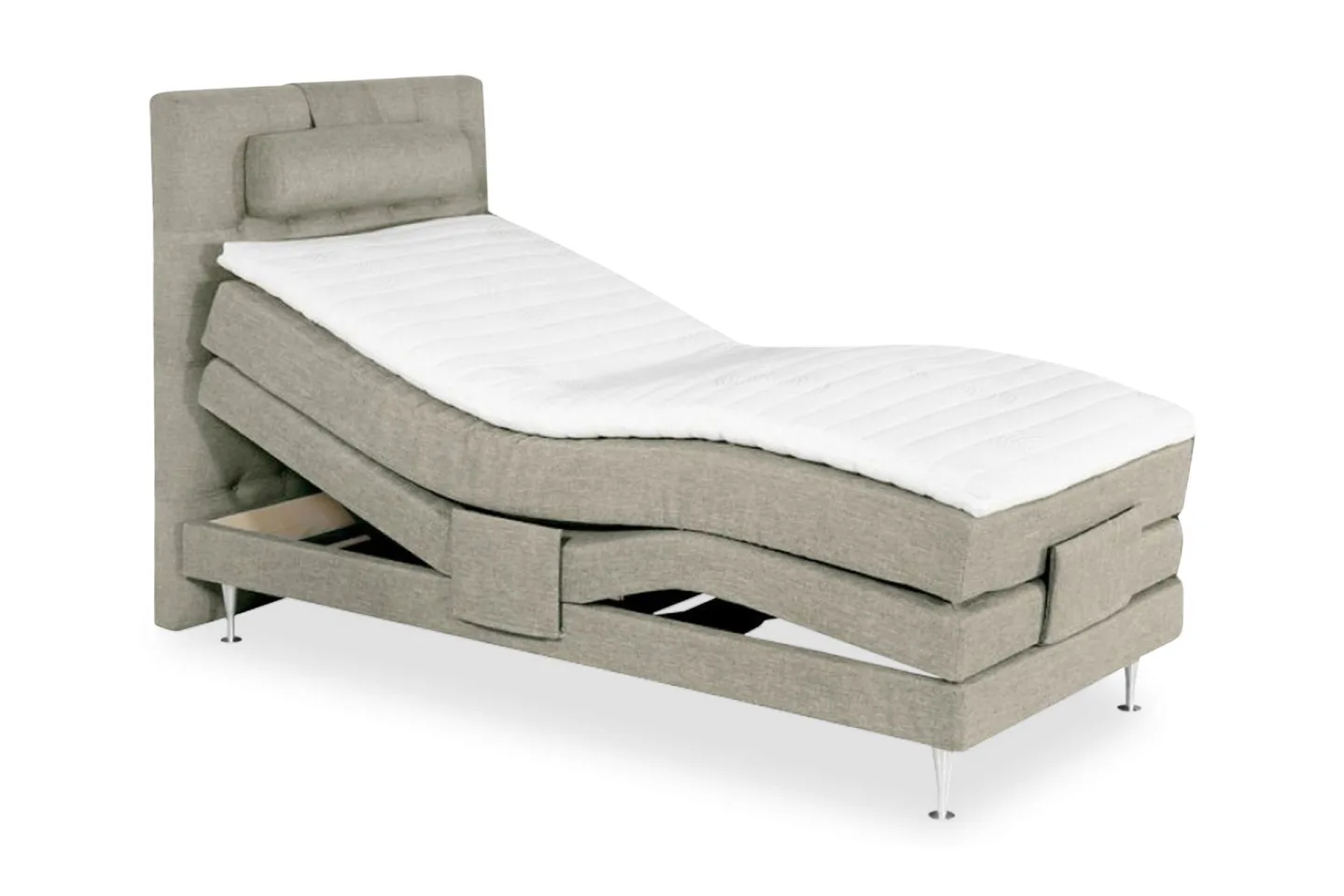 Sheraton Ställbar Säng 90x200 Medium Linonso - Beige