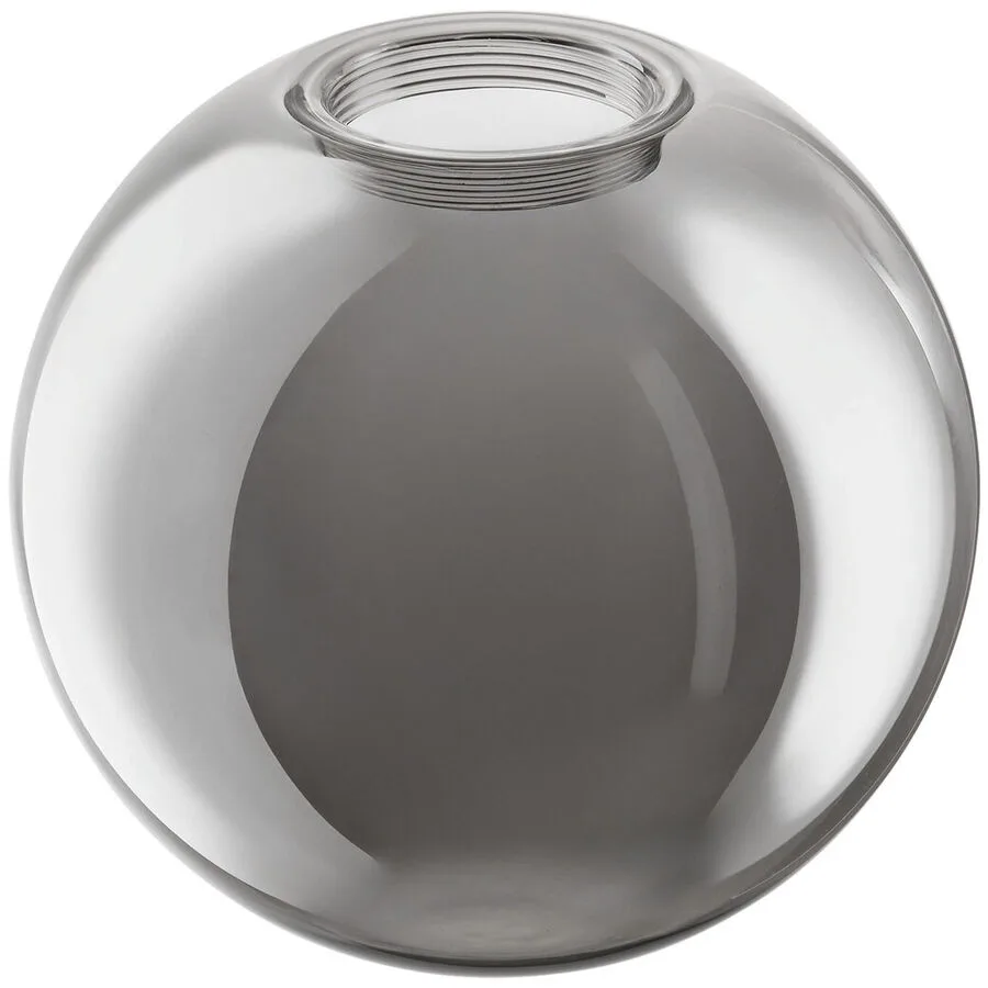 Lampenschirm Amelia Grau Glas 25 cm