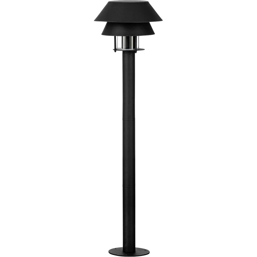 Eglo Stehlampe aussen Chiappera Schwarz/Weiss Stahl 80 cm