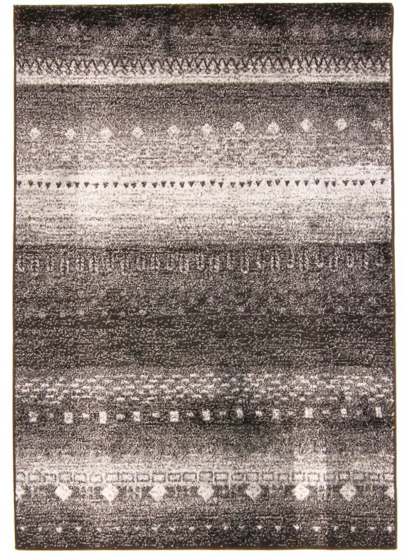 Wilton-teppe - Gibson (grå/sort/hvit) (Størrelse: 160 x 230 cm)