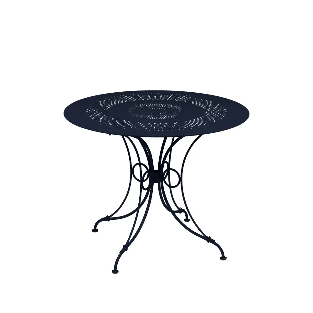 Fermob 1900 bord Ø96 cm Deep blue (blå)