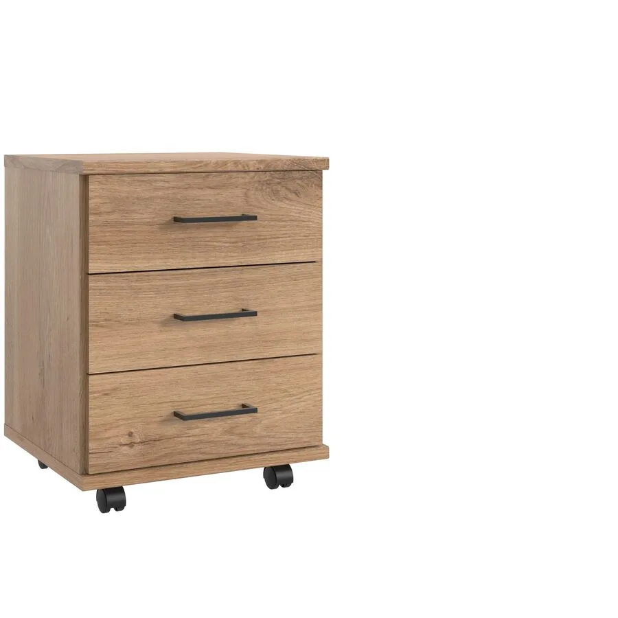 Kommode Zain Plankeneiche Holzwerkstoff B 46 H 58 cm