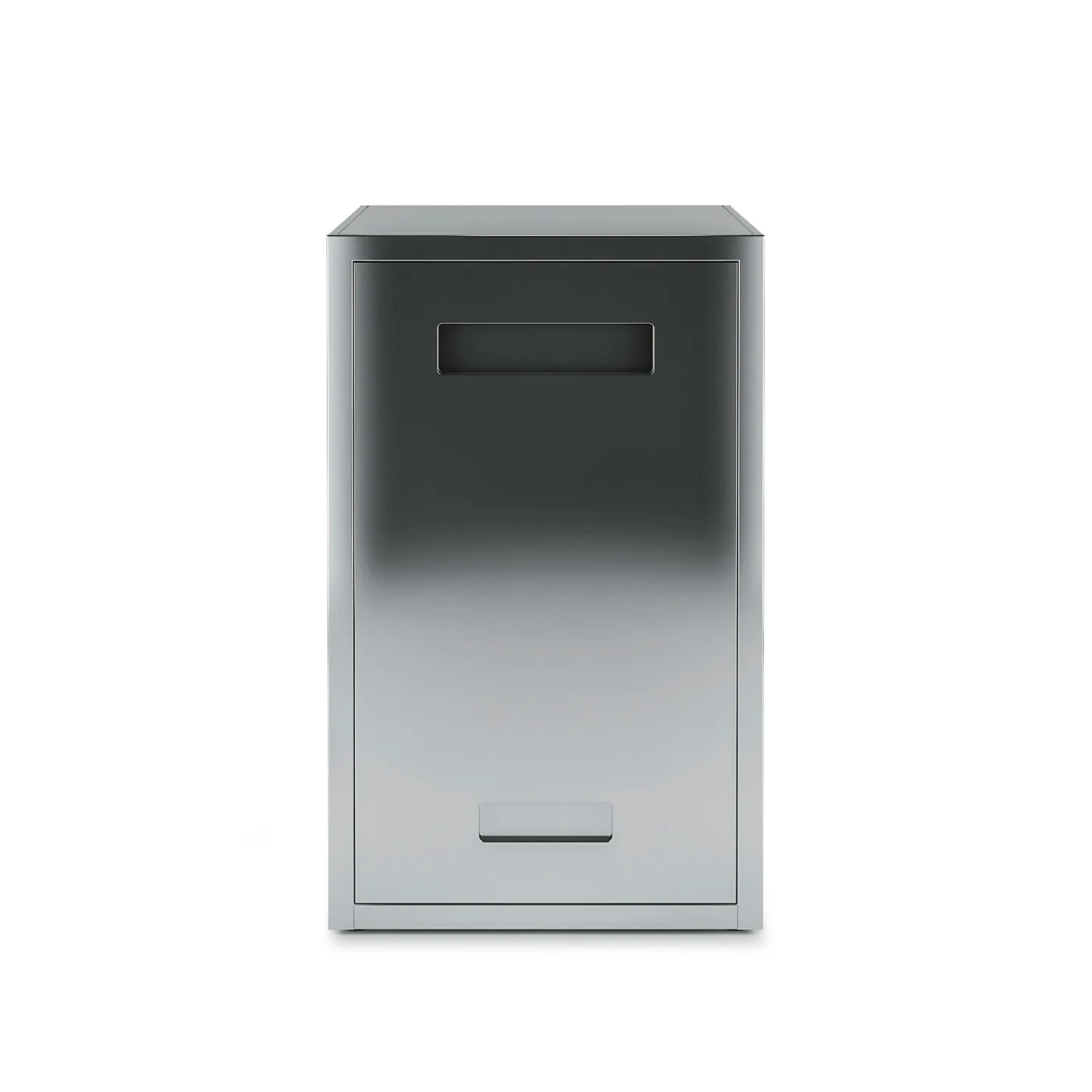 Röshults - Open Kitchen Cabinet Tank, Brushed Stainless Steel - Utekök - Broberg & Ridderstråle