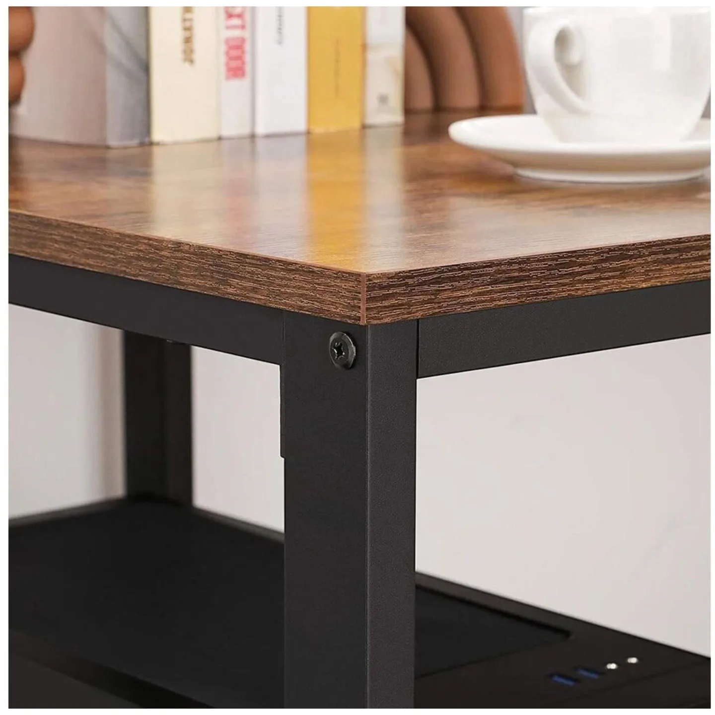 Esstisch VASAGLE Schwarz B 60 T 140 cm - Esstisch