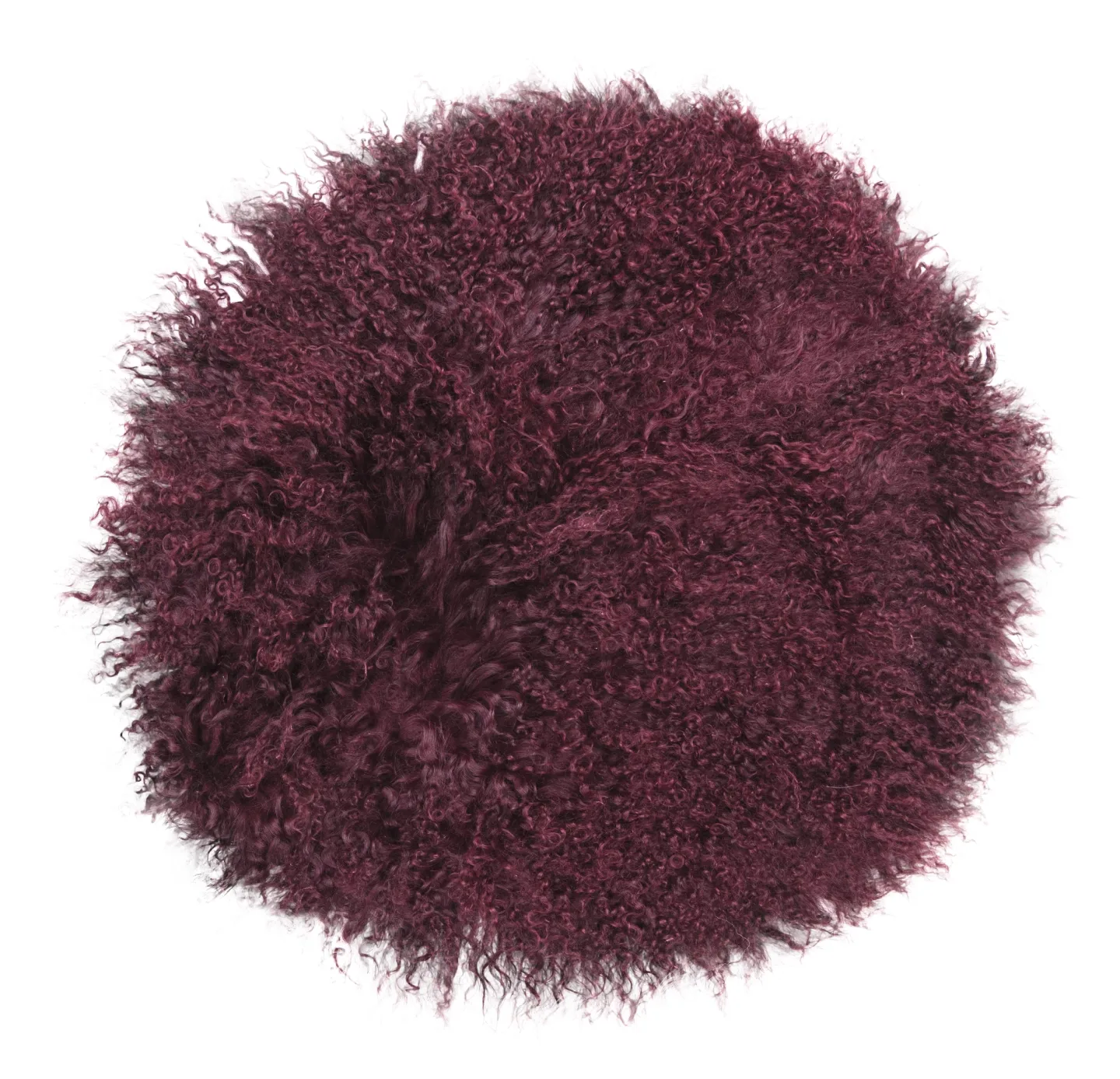 Magma Sitzauflage Pamina Weinrot 35/45cm Rund Rot | Schubiger Möbel