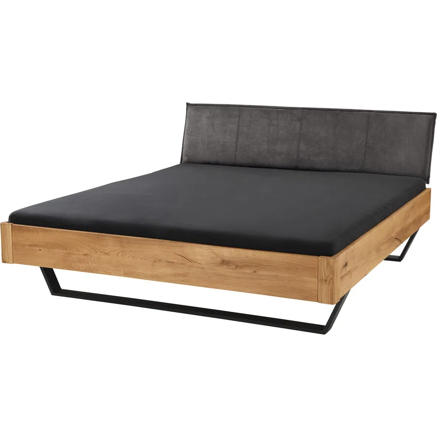 Bett Nate natur Wildeiche 200 x 200 cm