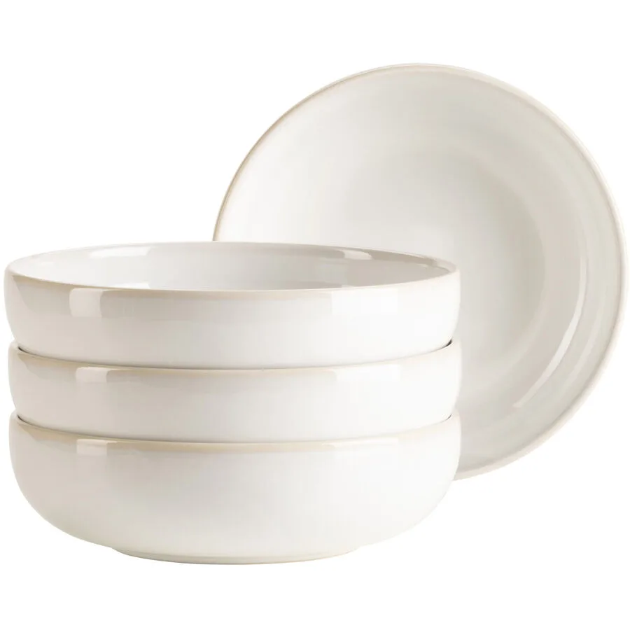 MÄSER Schüssel-Set 4-tlg. Unico Weiss Steinzeug 16 cm