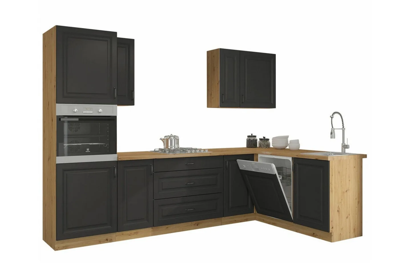 Templemore Möbelset För Kök & Matplats Brown/Wood -