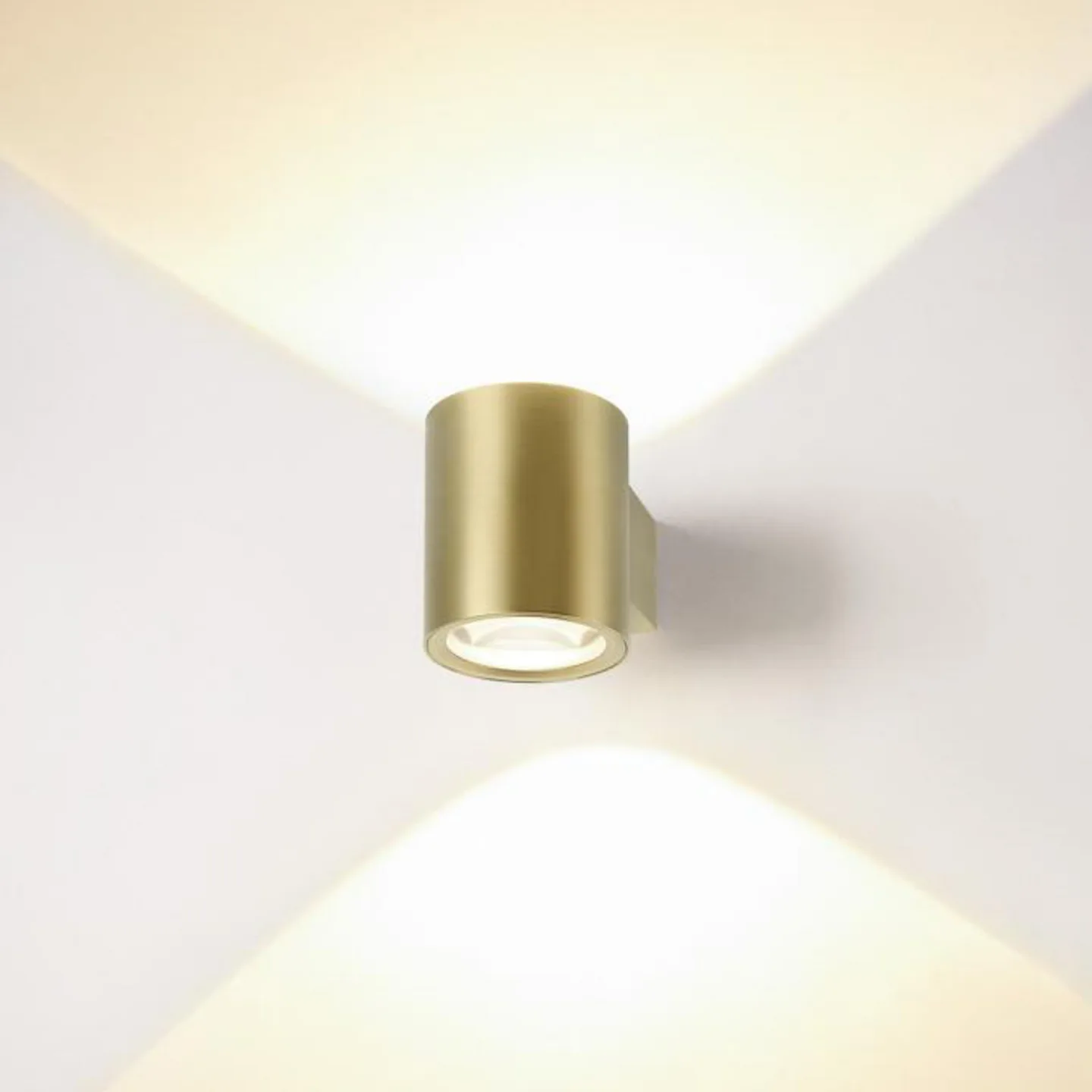 Oculus Wandleuchte messingfarben - SLV - Wohnzimmer - Modern - Aluminium - Einflammig