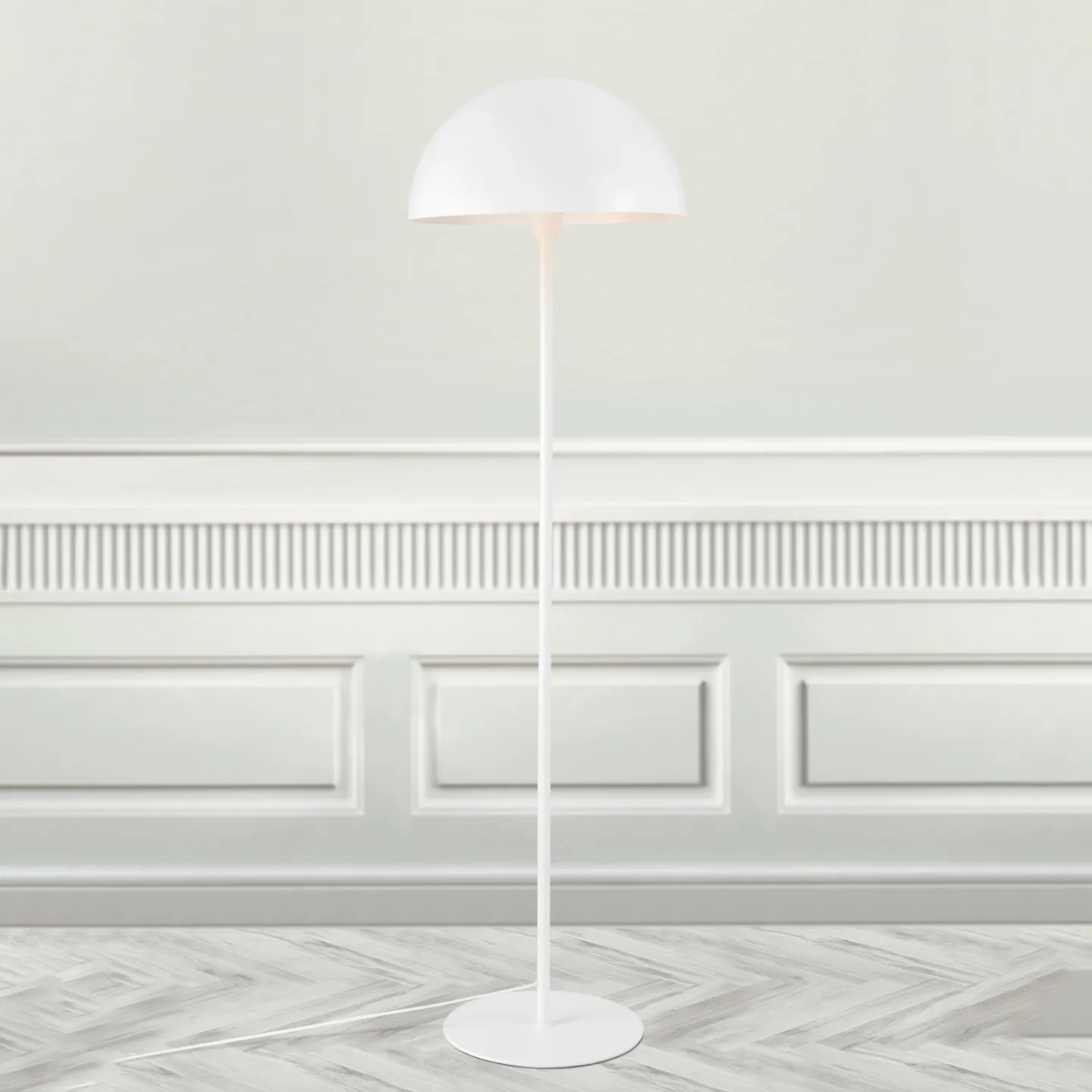 Ellen 40 Gulvlampe White - Nordlux - Stue - Skandinavisk - Metal - Med skærm