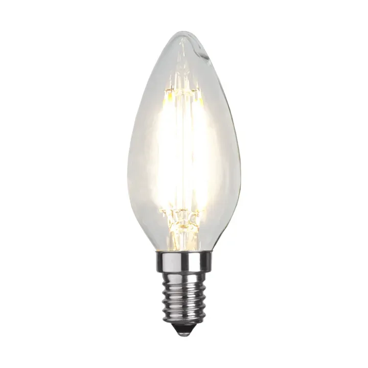 Star Trading E14 kronljus 4 W Transparent
