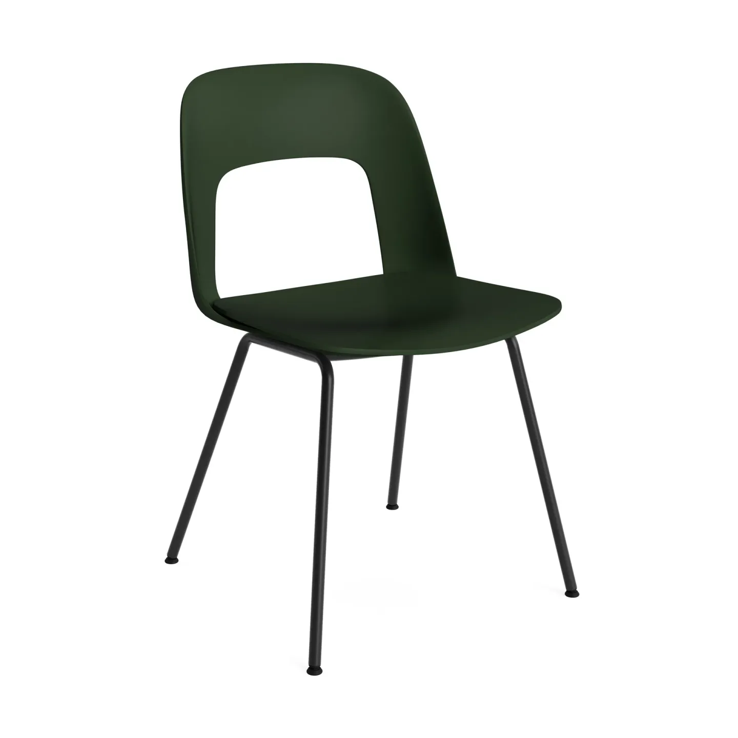 HAY Layout Chair 111 Stuhl Bottle green-black