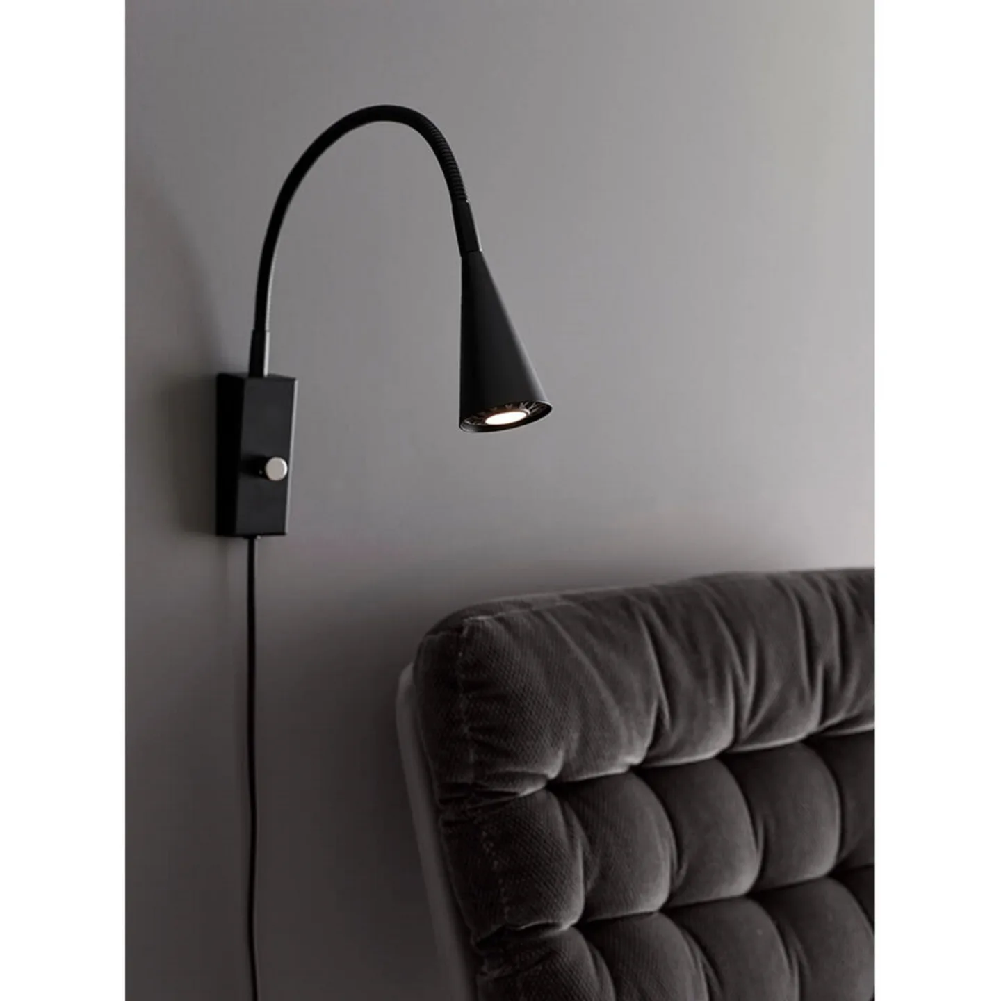 Belid Ledro vägglampa Mattvit