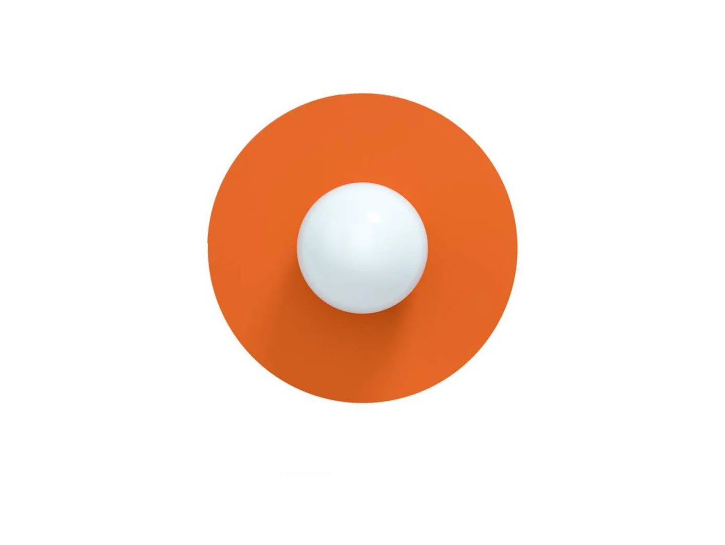 Candy Big Circle 360 S Wandleuchte, orange - Swedish Ninja - Wohnzimmer - Metall