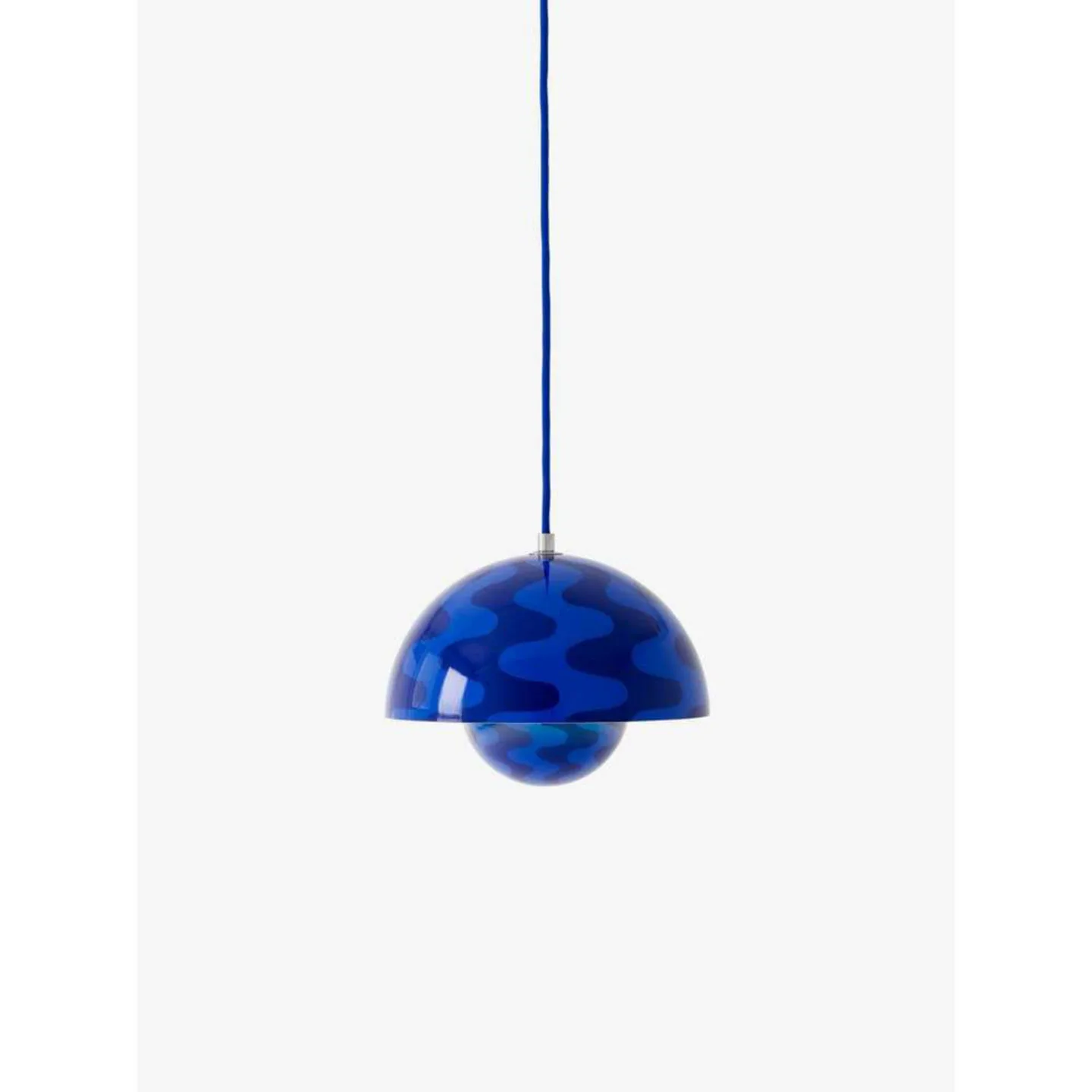 &Tradition Flowerpot VP1 pendel Cobalt blue-Twilight blue