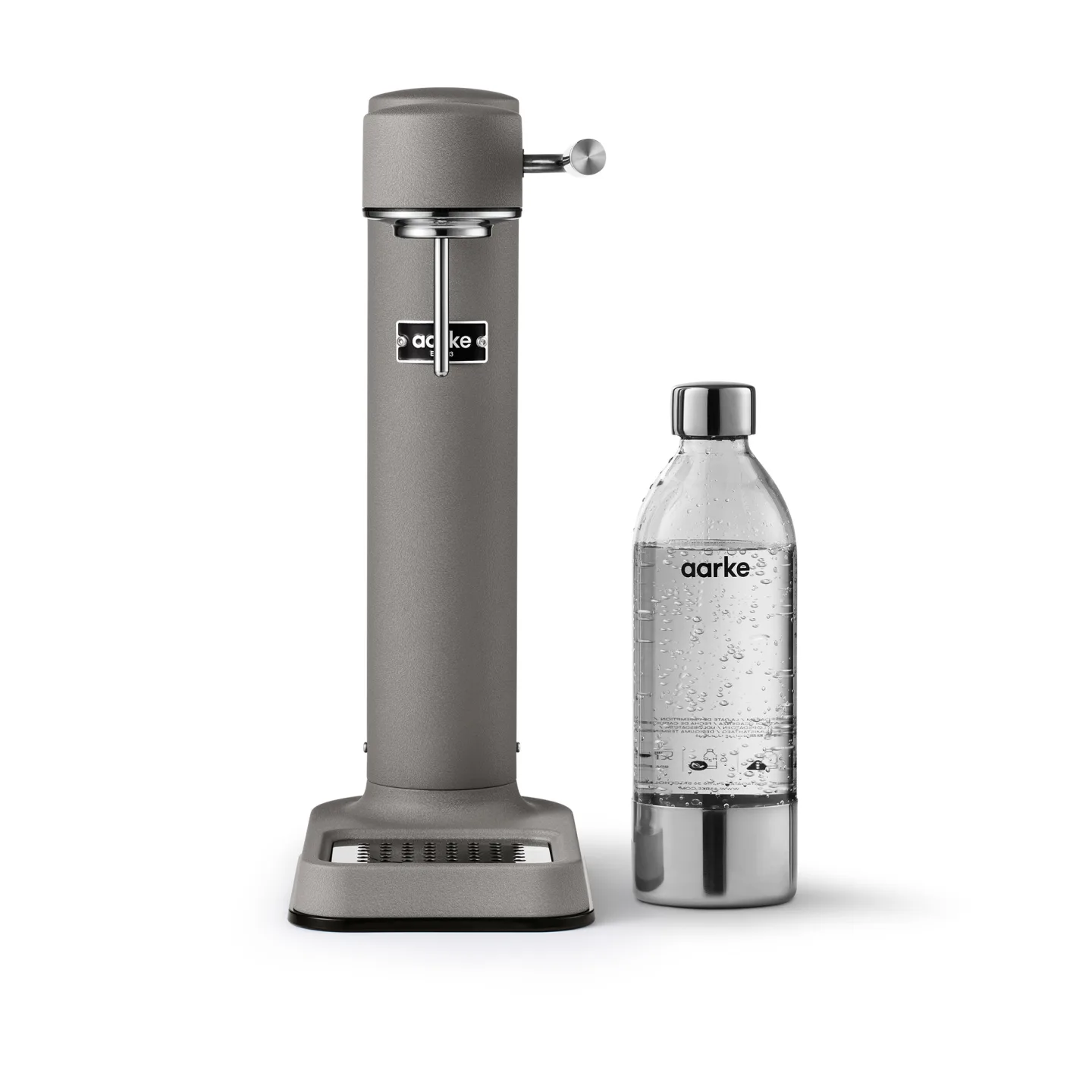 Aarke - Carbonator 3 - Matte Grey - Kolsyremaskiner - Grå