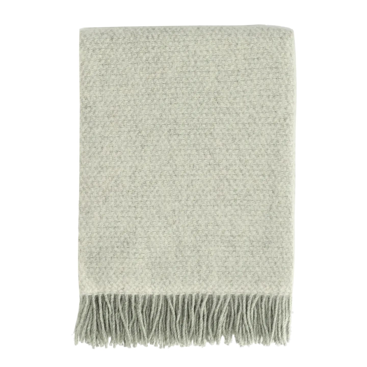Scandi Living Sandstone ullpläd 130x180 cm Sage Melange