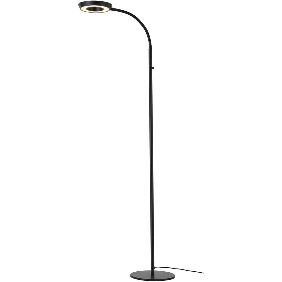 Bopp Stehlampe Smart Schwarz Aluminium 14.5 cm - LED - Lichtfarbe: Extra warmweiss - LED Energiesparlampen