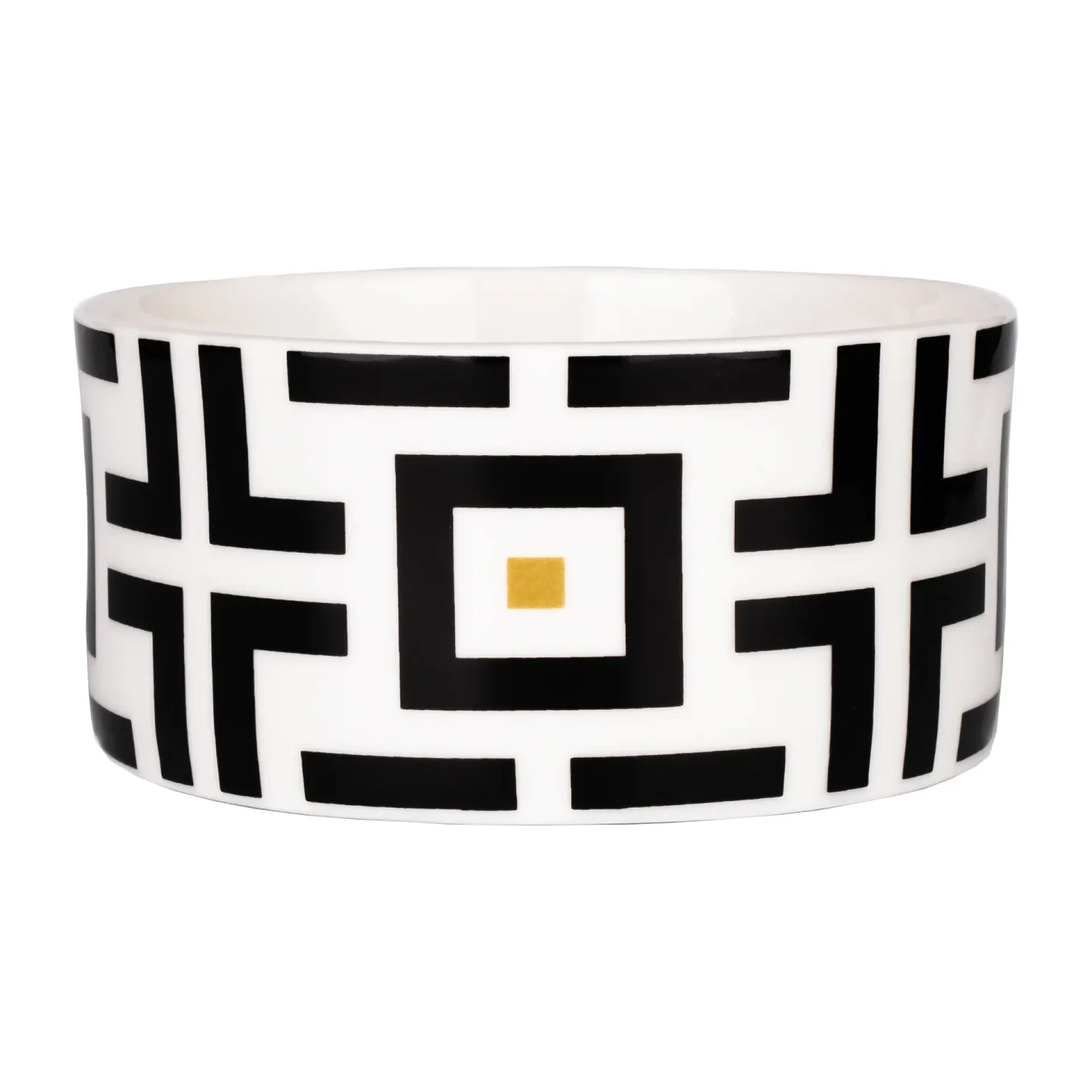 Carolina Gynning DECO Schale 50cl Weiß-schwarz