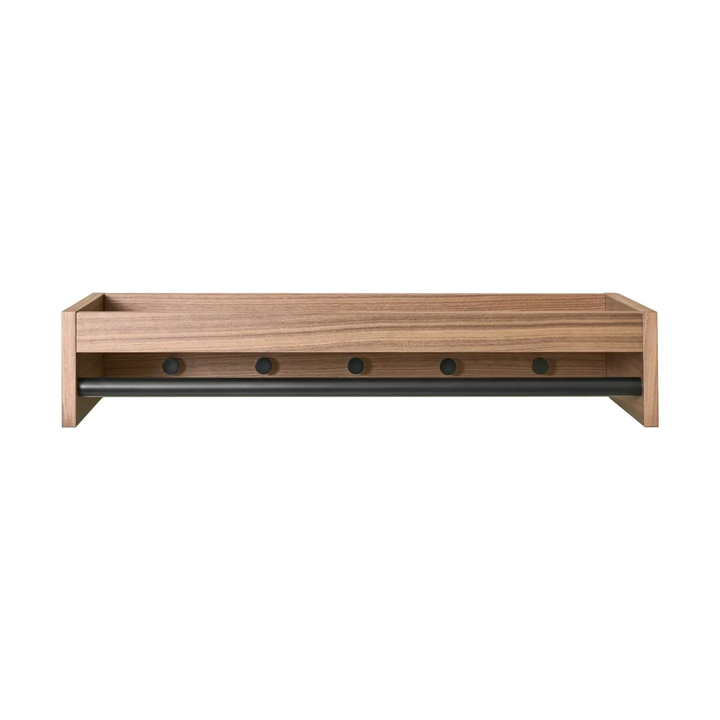 Maze Gentle Hutablage Walnuss, 78x15x32 cm