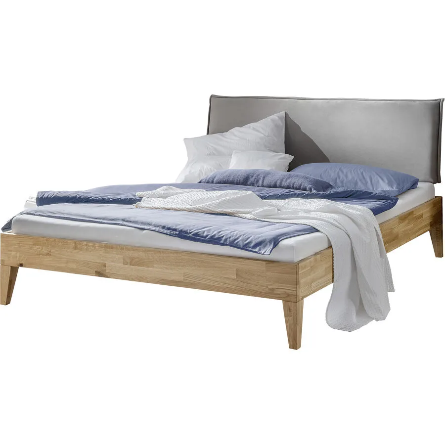 Bett Cyrill eiche Eiche Massivholz 200 x 200 cm