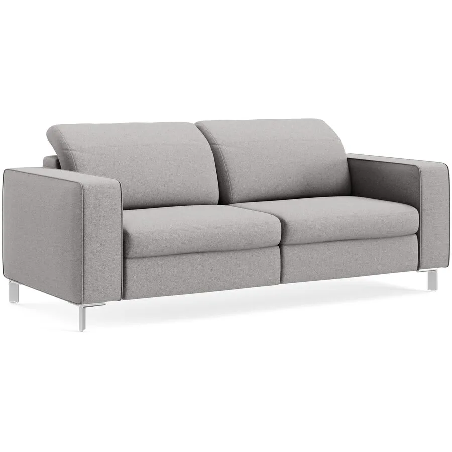 Sofa Move Grau Stoff 208 cm 100 cm - Möbel Konfigurator: Traummöbel individuell zusammenstellen