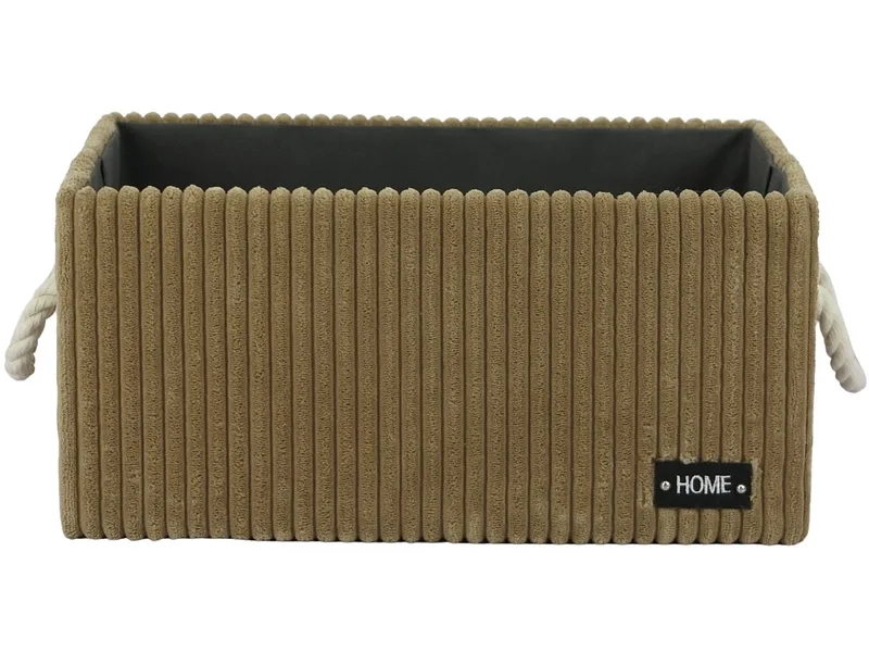 Aufbewahrungskorb HUNDER braun 28.5x38.5x18cm