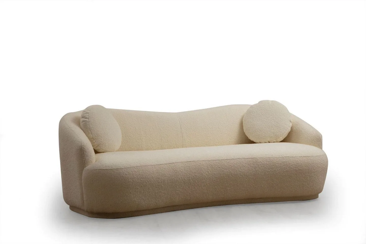 Yarrawonga Soffa 3-sits - Beige|Bouclé