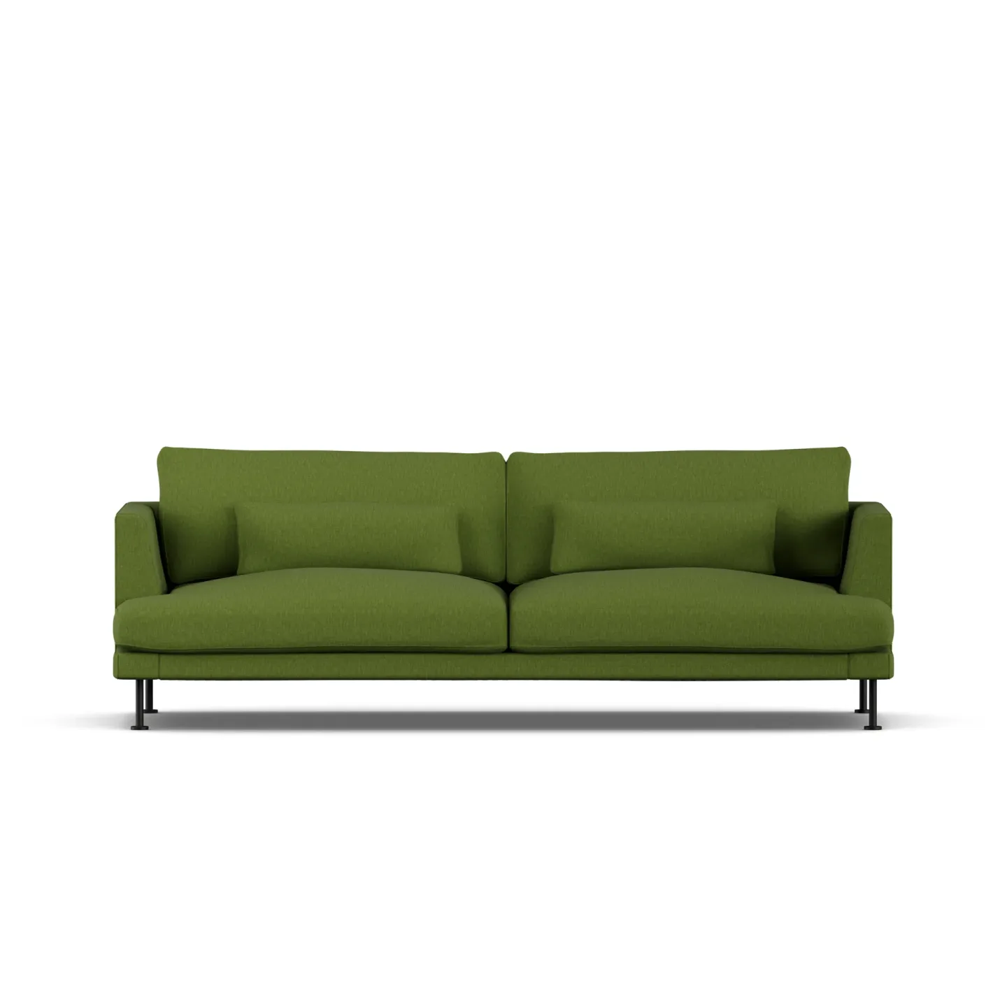 1898 Bredhult soffa Luiza Green 3975-svart stål, 3-sits