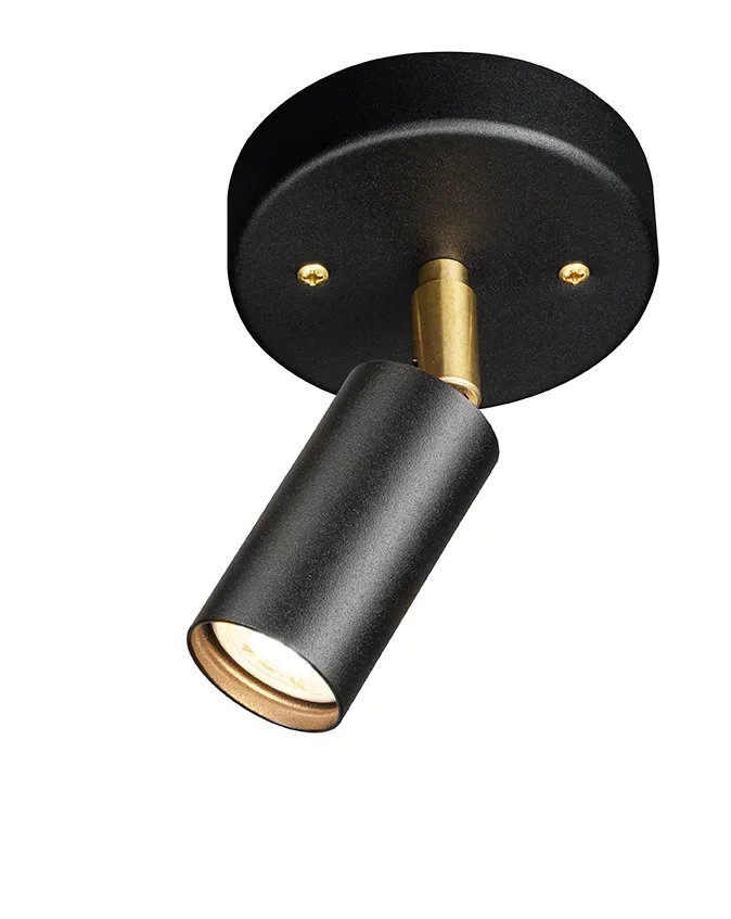 Örsjö Starlight 1 Svart struktur Kopplingshus Kabel o dimmer