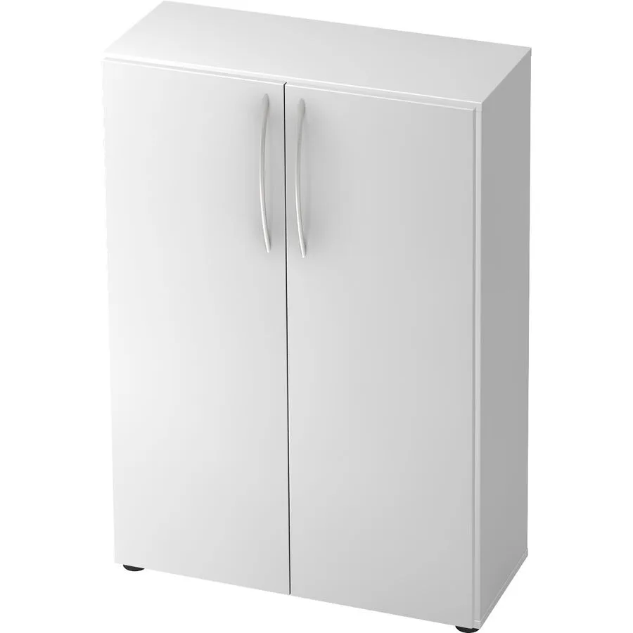 Schrank Office Weiss Holzwerkstoff B 80 cm H 114.4 cm