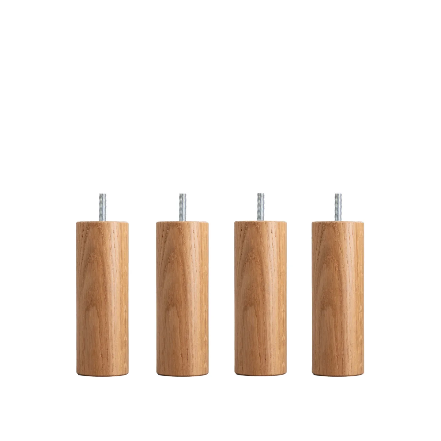 DUX - DUX SC sängben rund ek lackad 4-pack 20 cm - Sängben - Träfärgad - Trä