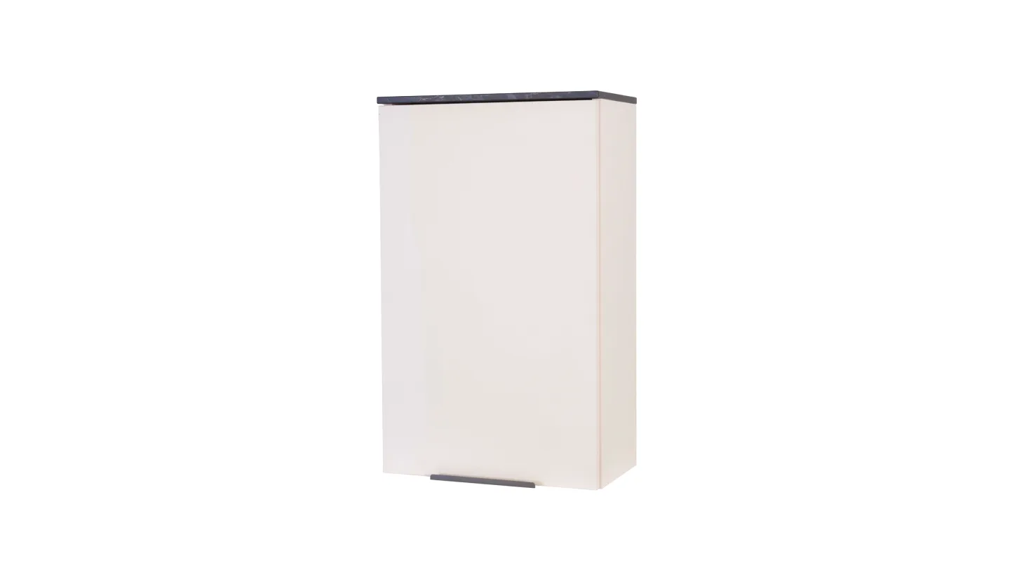 Bad Hängeschrank Beige-Kaschmir - Marmoroptik 40 cm - PROMESSA