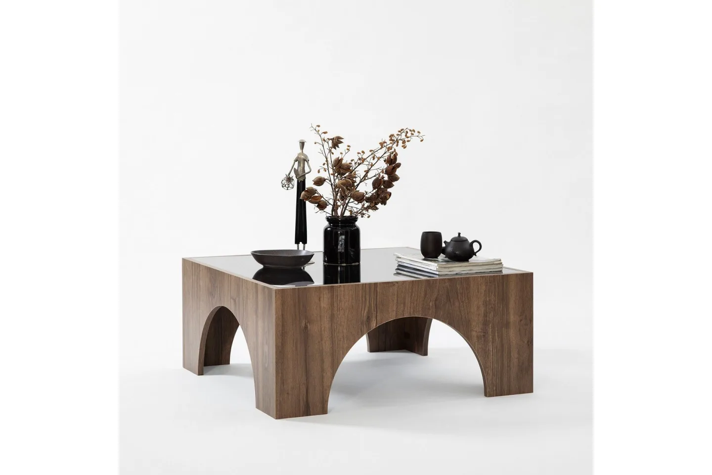 Lowan Soffbord 80 cm - Valnöt